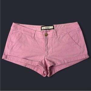 Abercrombie & Fitch Mid-Rise Pink Booty Shorts - Size 8